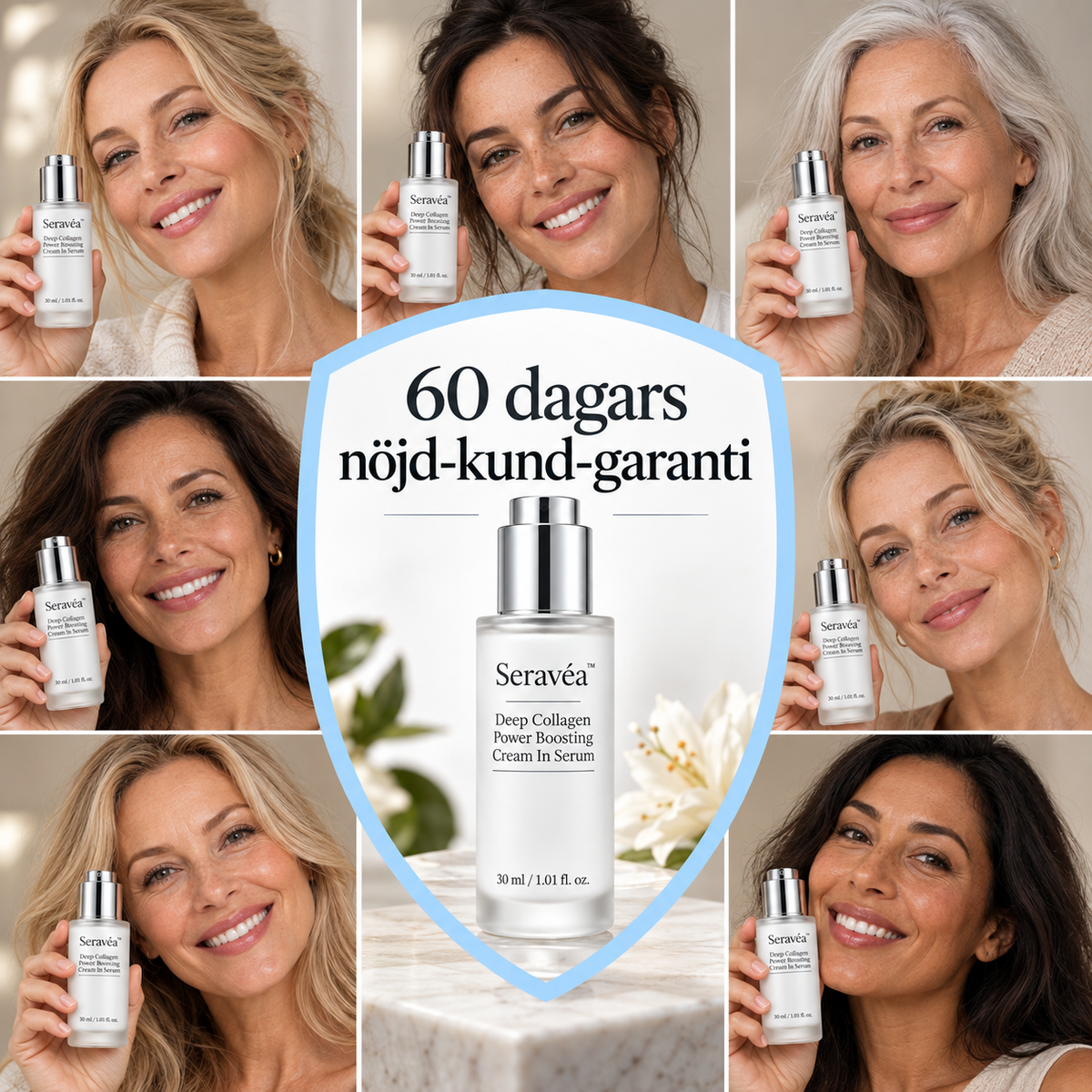 Seravéa™ | Fastare, Fylligare Hud på Bara 7 Nätter!