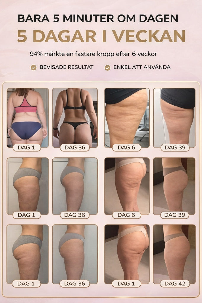 Gua Flex – Minskar celluliter på lår, mage och rumpa på 3 minuter