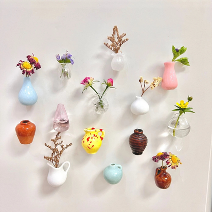 VasMagnet™ | Mini Blomvas för Kylskåp