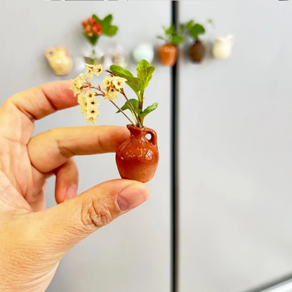 VasMagnet™ | Mini Blomvas för Kylskåp
