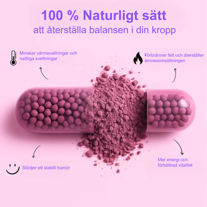 Menopil™ | Balanserar Hormoner Naturligt