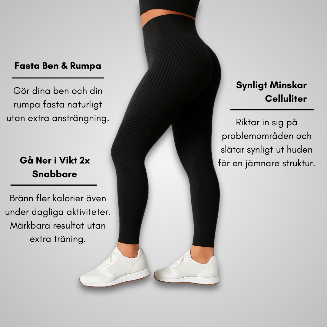 CurveCore™ | Anticellulit-leggings | Den permanenta lösningen på dina celluliter