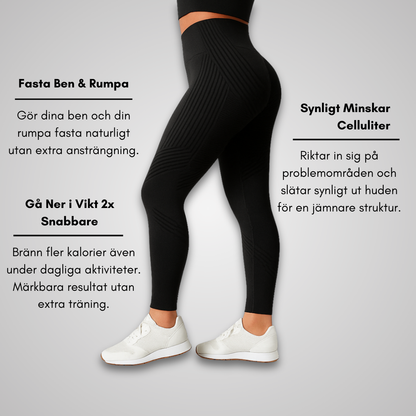 CurveCore™ | Anticellulit-leggings | Den permanenta lösningen på dina celluliter