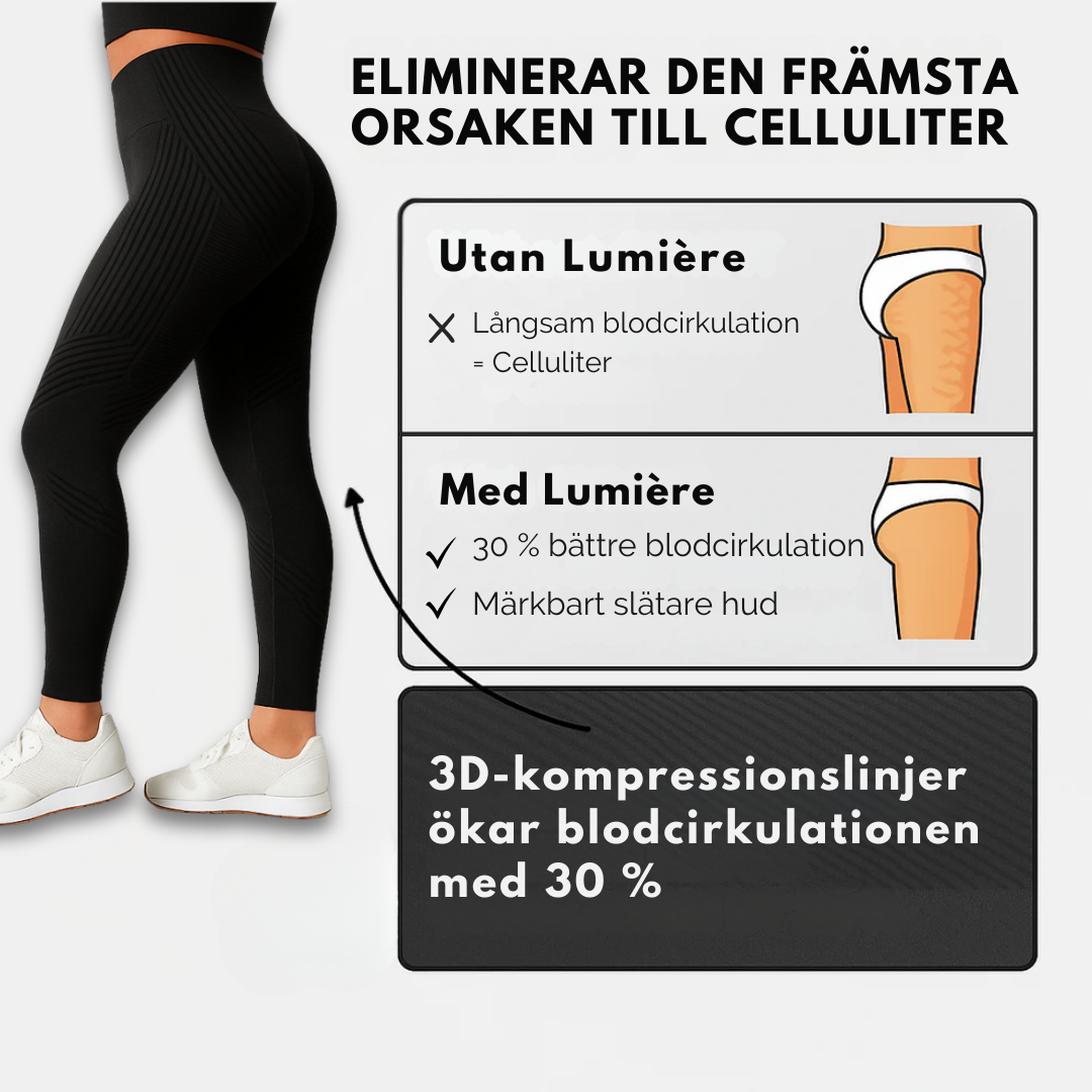 CurveCore™ | Anticellulit-leggings | Den permanenta lösningen på dina celluliter