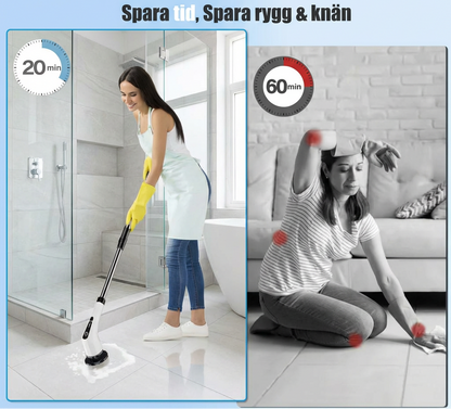 Ultra-skrubb™ – 9-i-1 | Elektrisk Rengöringsborste