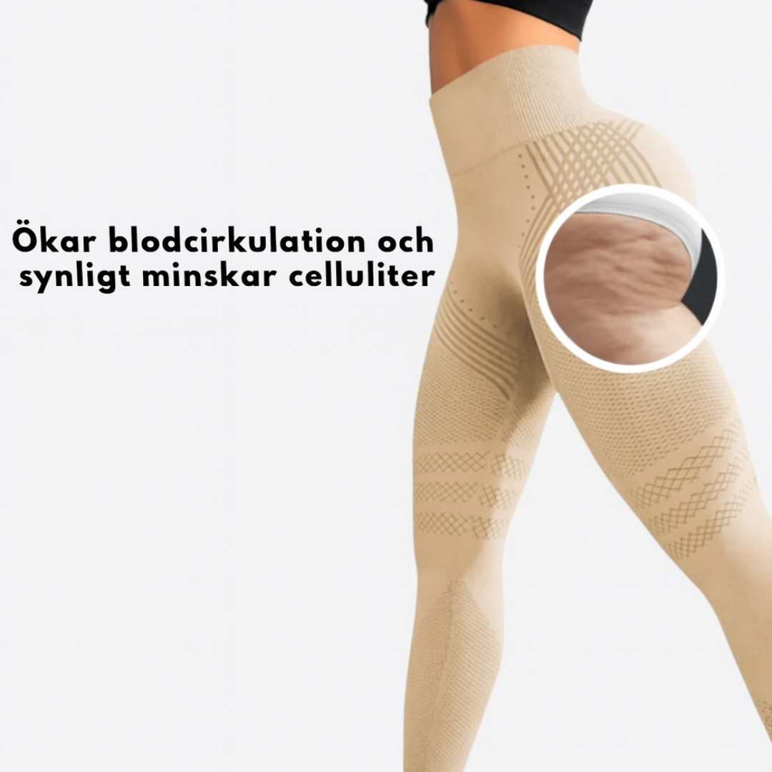 CurveCore™ | Anticellulit-leggings | Den permanenta lösningen på dina celluliter