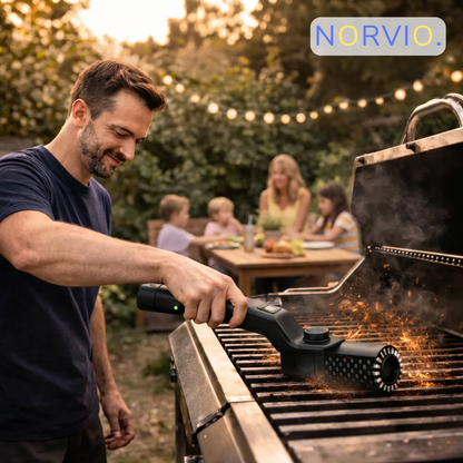 GrillBorste Pro™ | Elektrisk Grillrengörare med Kraftfull Motor