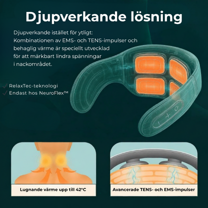 NeuroFlex™ 11-i-1 Nacklösning | Slappna av i dina nackmuskler på bara 15 minuter – var och när du vill