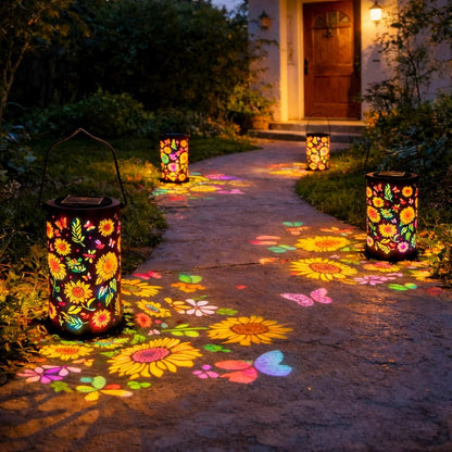 SunGlow Lantern™ | Dekorativt Ljus för Utomhusmiljöer