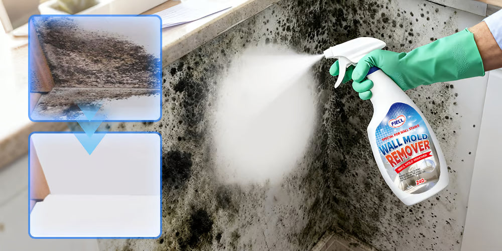 CleanPro™ | Effektiv Spray för att Snabbt ta Bort Mögel
