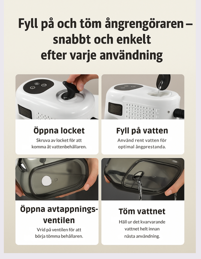 ÅngPlus™ | 105°C - Ångrengörare 3 BAR