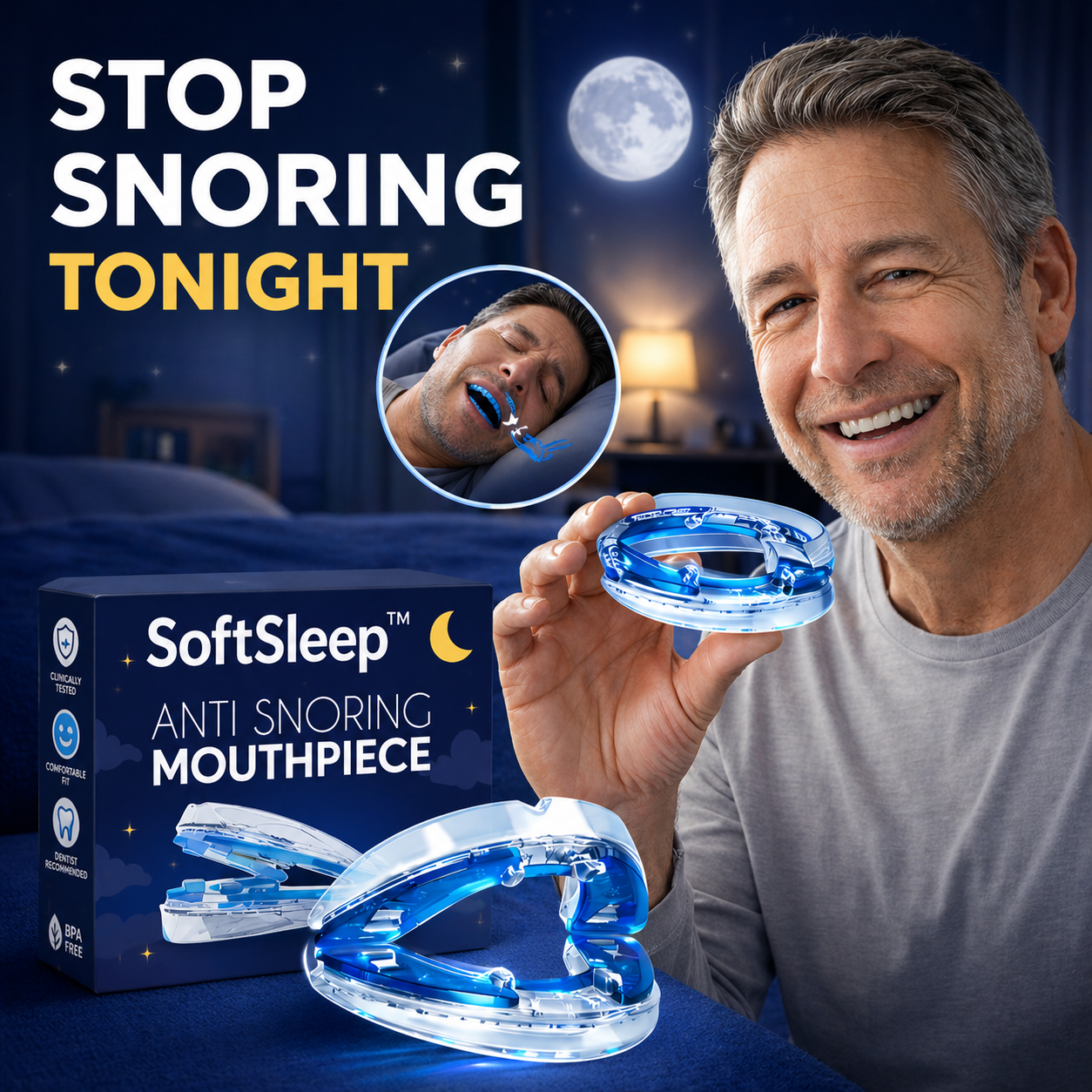 SoftSleep™ | Lugnare Nätter, Bättre Andning