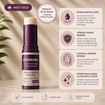 Dermora™ | 93% Upplevde Synligt Slätare Hud Inom 7 Dagar