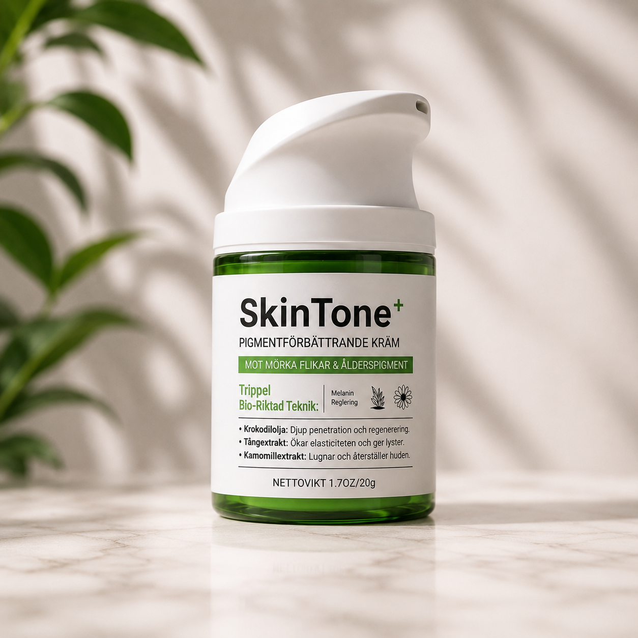 SkinTone+™ | Synbart färre mörka fläckar på 7 dagar med SkinTone+ systemet