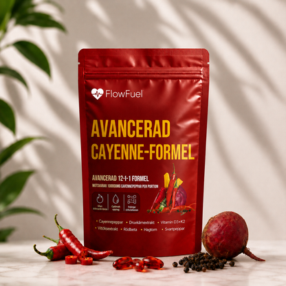 FlowFuel™ | Avancerad Cayenne-formel | Skydda ditt hjärta & lev längre