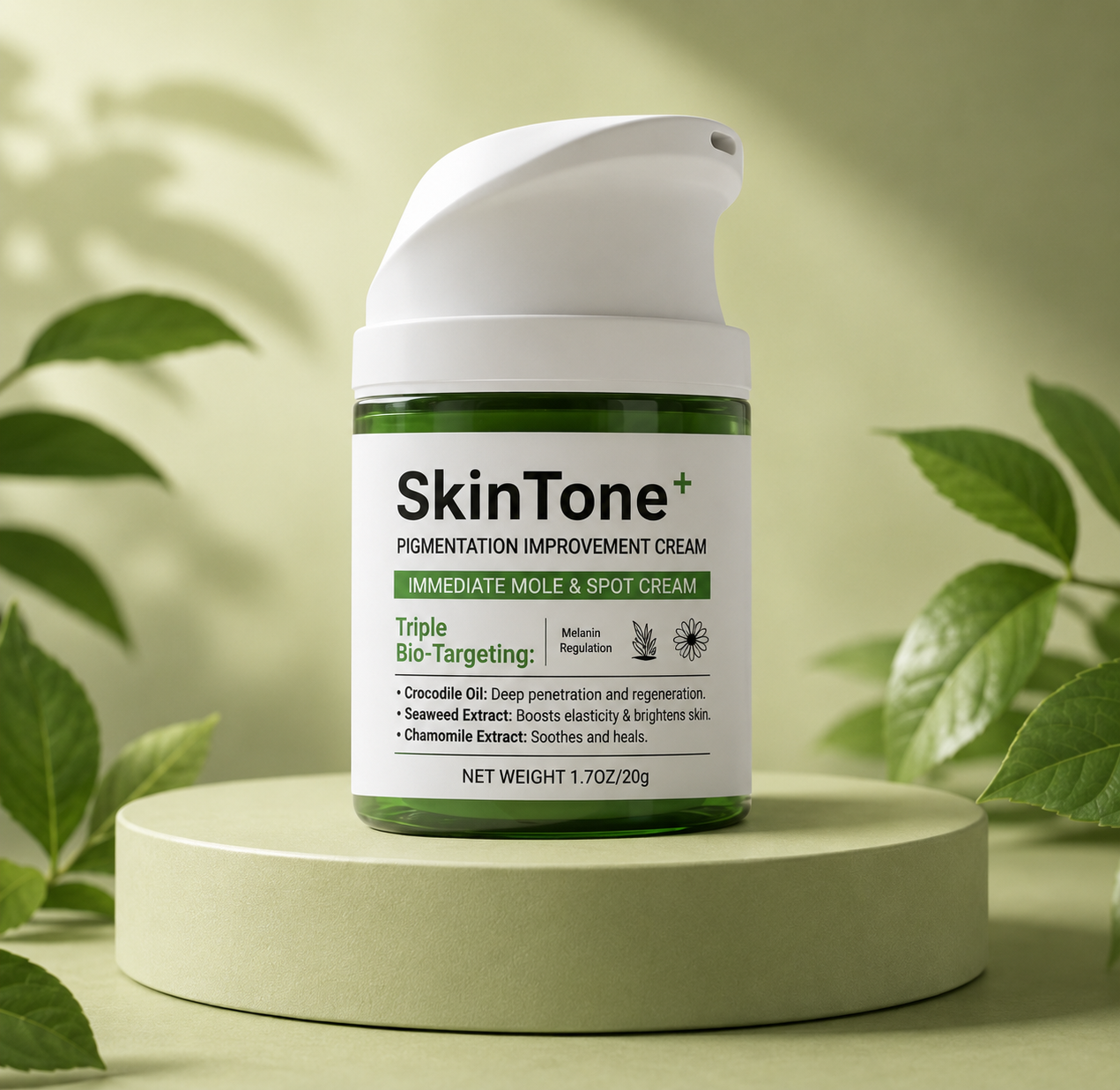 SkinTone+™ | Tar bort åldersfläckar och leverfläckar på bara 3 dagar!