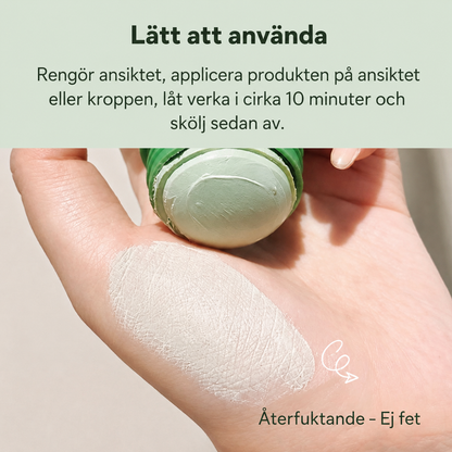 Purevia™ | Ansiktsrengöring med grönt te för djup porrengöring