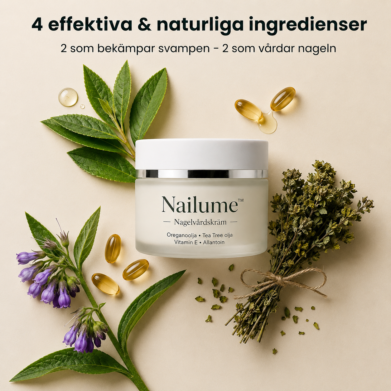 Nailume™ | Synbart friskare naglar på 7 dagar