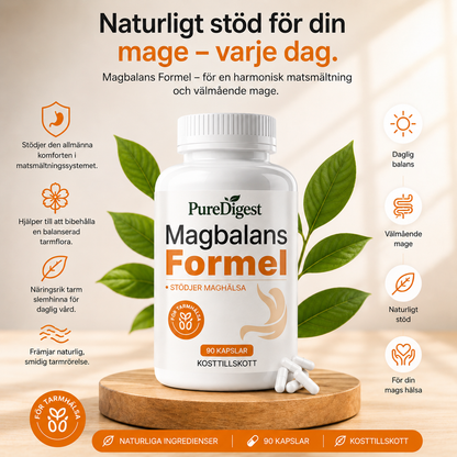 PureDigest™ | Komplett matsmältnings stöd för vardagens välbefinnande