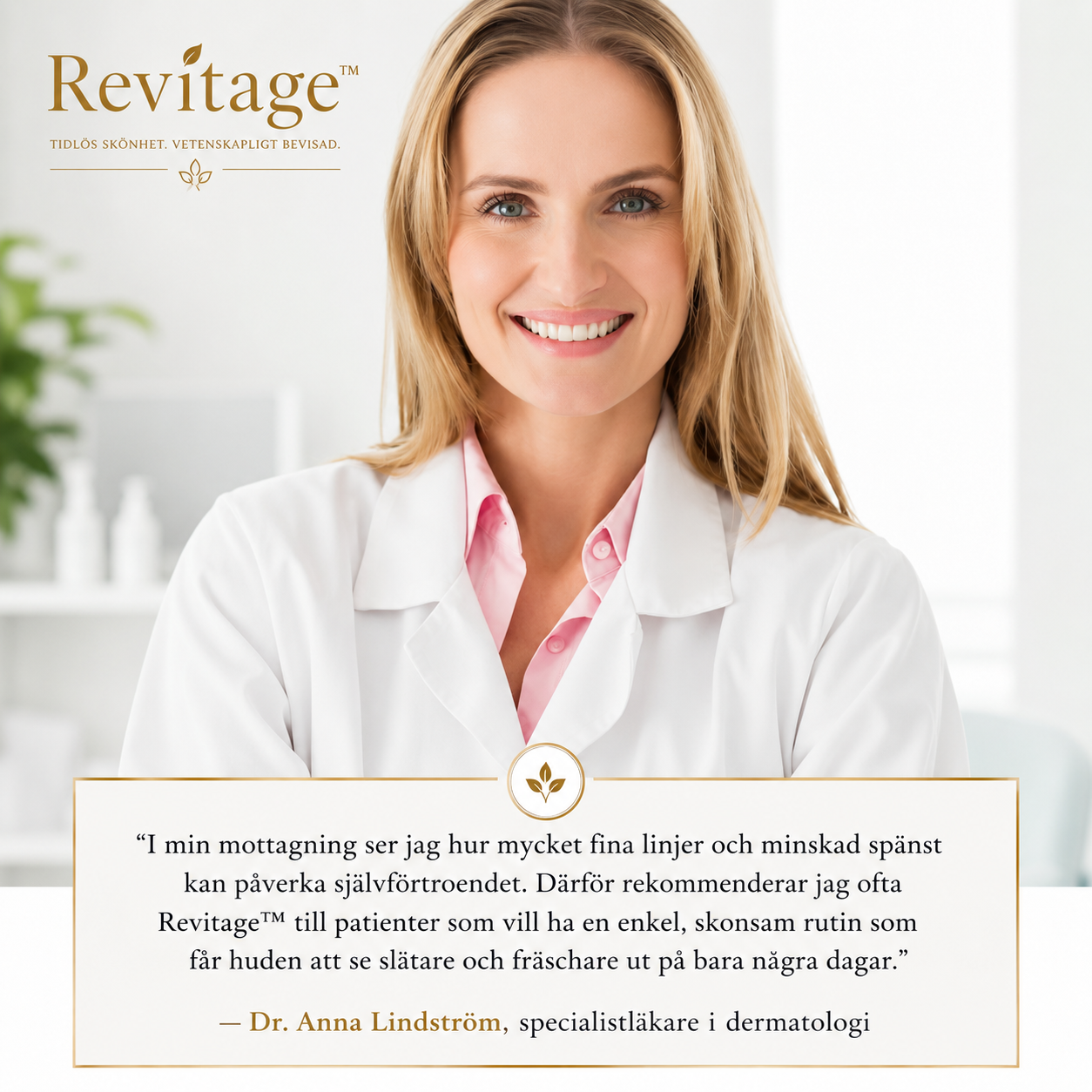 Revitage™ | Anti-age-kräm | Minskar synliga rynkor på 7 dagar