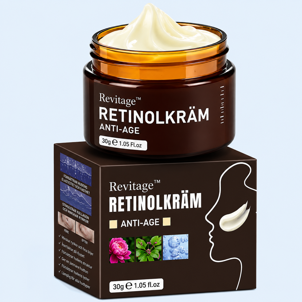 Revitage™ | Anti-age-kräm | Minskar synliga rynkor på 7 dagar