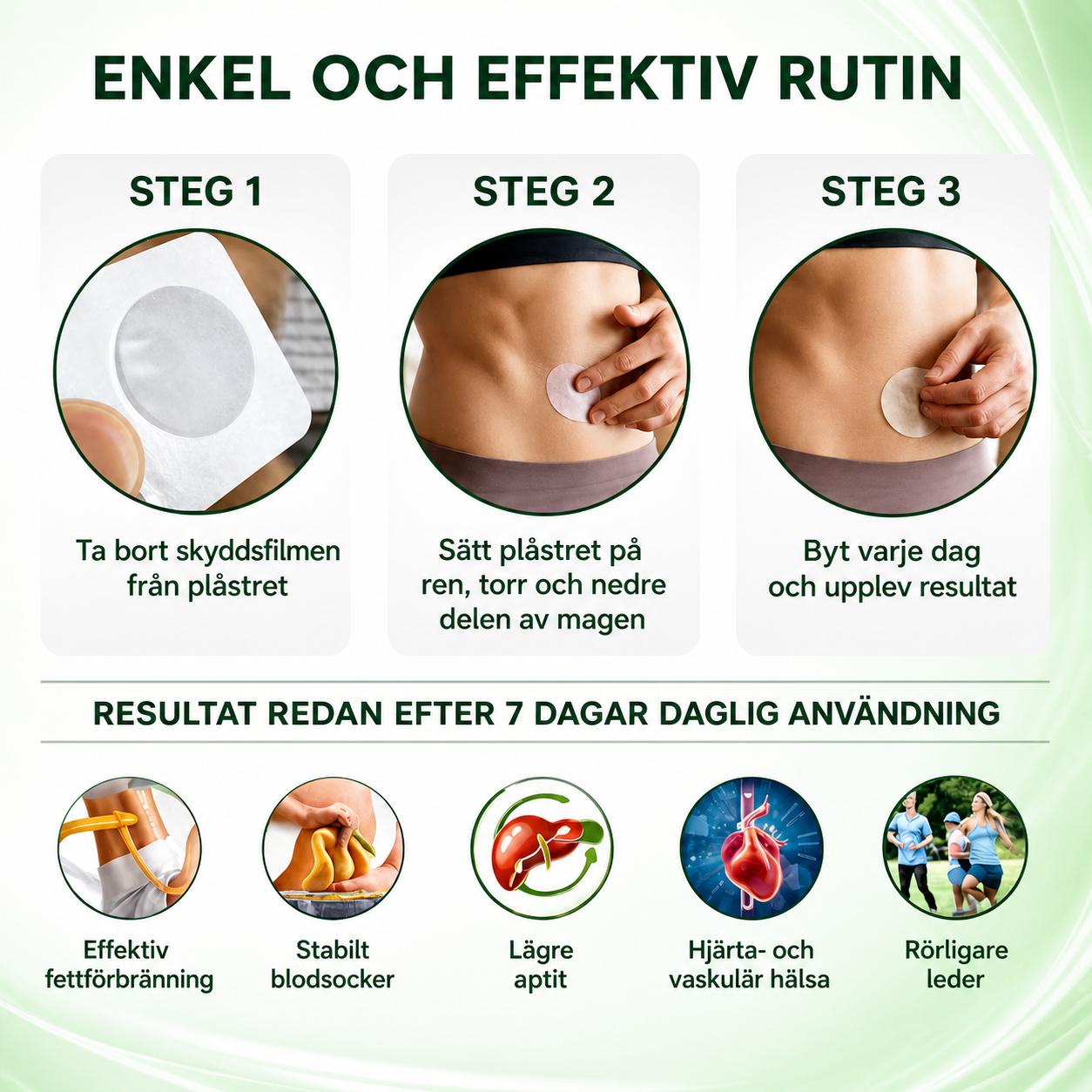 BioPatch™ | Sju mikronålsplåster för viktstöd och självförtroende