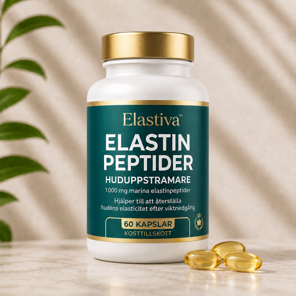 Elastiva™ | Bli av med lös hud och se upp till 5 kg lättare ut på bara 7 dagar.