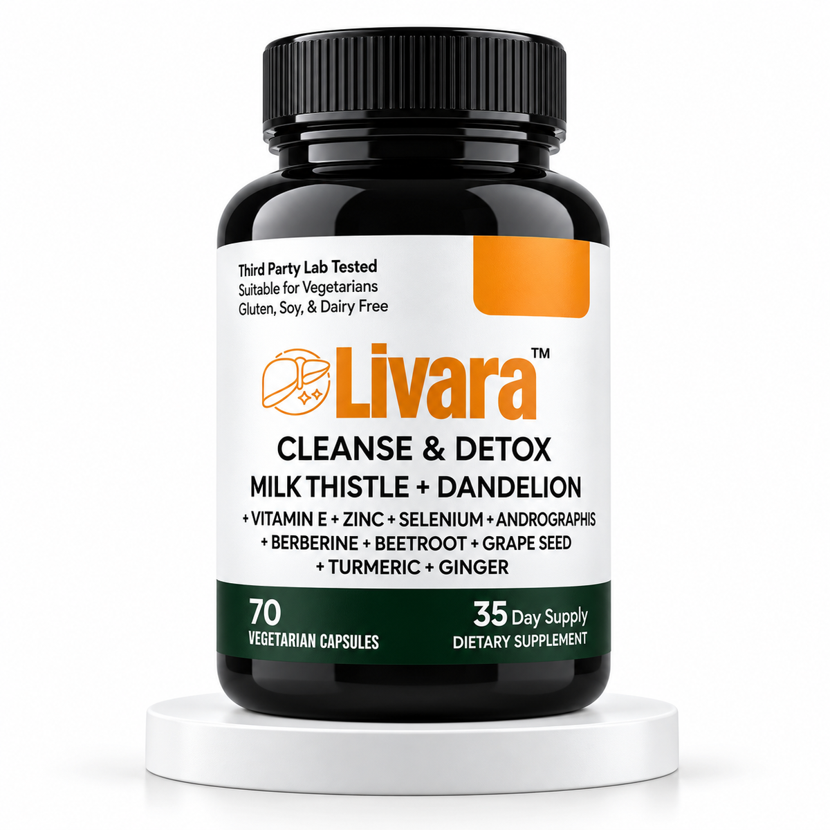 Livara™ | Återställ levern upp till 4× snabbare och rensa bort 95 % av toxinerna på bara 1 vecka!
