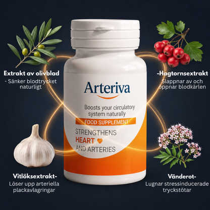 Arteriva™ | Stöd friskare och renare artärer