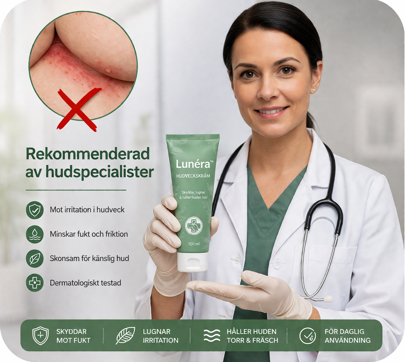 Évelle™ | Hudveckskräm för Komfort & Skydd