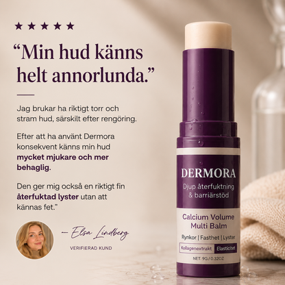 Dermora™ | 93% Upplevde Synligt Slätare Hud Inom 7 Dagar