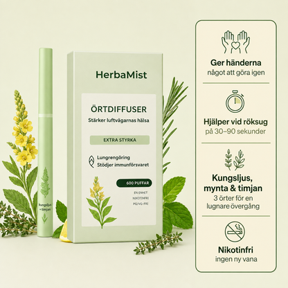 CraveMist™ | Bryt nikotinsuget på 90 sekunder