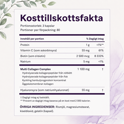 CollaVive™ | Främjar hår, hud och naglar som ser friskare ut