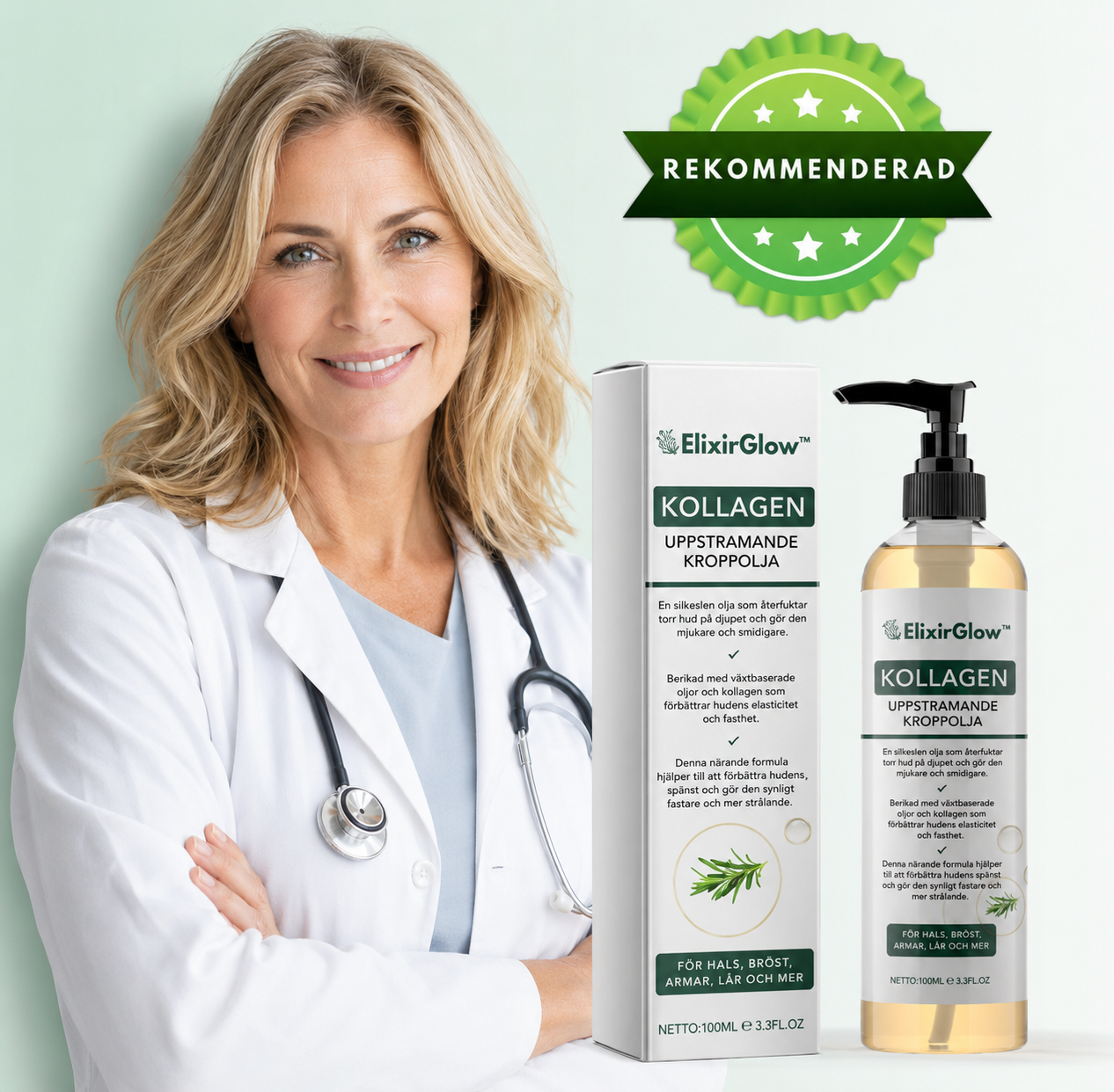 ElixirGlow™ | Förvandlar slapp hud med 98% fasthet på bara 24 timmar!