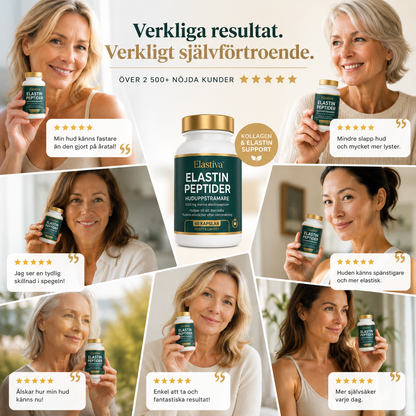 Elastiva™ | Bli av med lös hud och se upp till 5 kg lättare ut på bara 7 dagar.