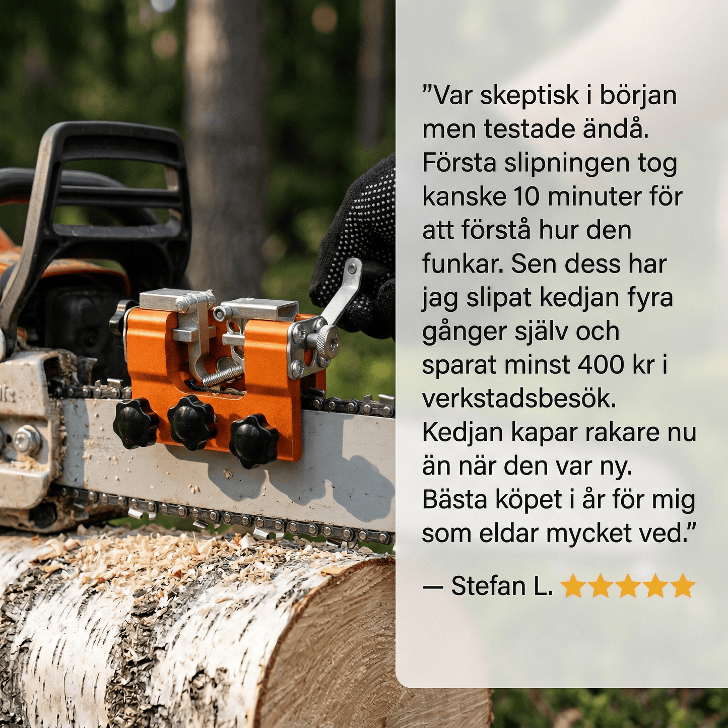 ChainRevive™ | Rostfri Kedja på Sekunder