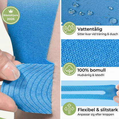 FlexiTape™ | Stöd för Aktiv Livsstil