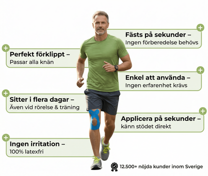 FlexiTape™ | Stöd för Aktiv Livsstil