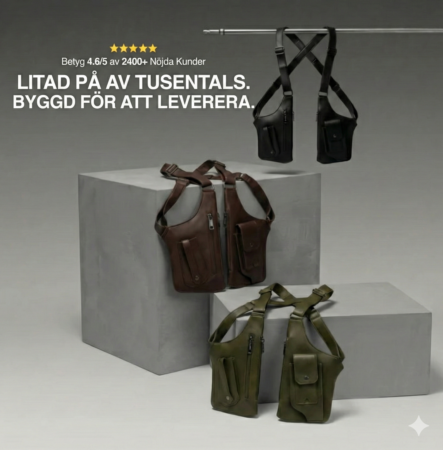 NordHolster™ | Praktiskt och moderiktigt tillbehör för dagligt bruk Varför NordHolster™?