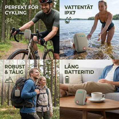 AeroBeat™ | Vattentät Högtalare för Cykling