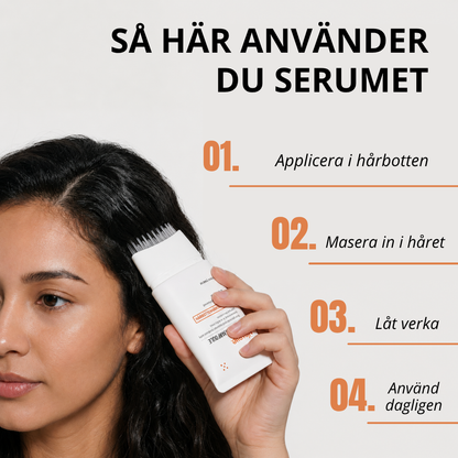 Folivive™ | Upp till 92 % fylligare hår efter 6 veckors regelbunden användning