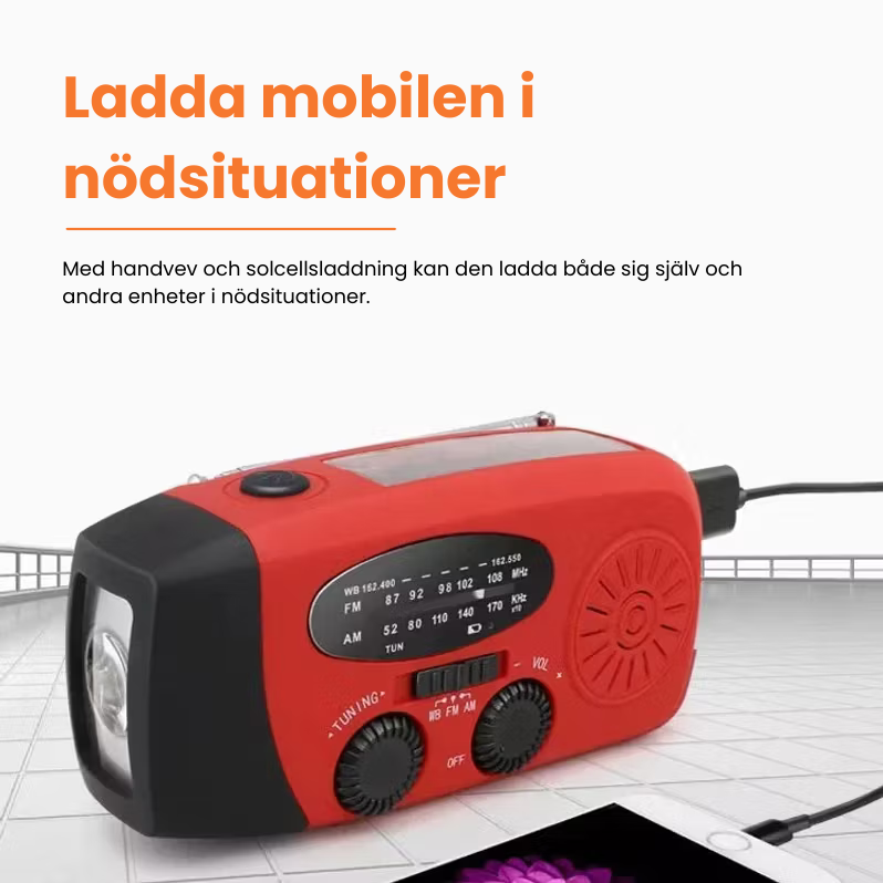 Nödradio Pro™ | Byggd för att Hålla