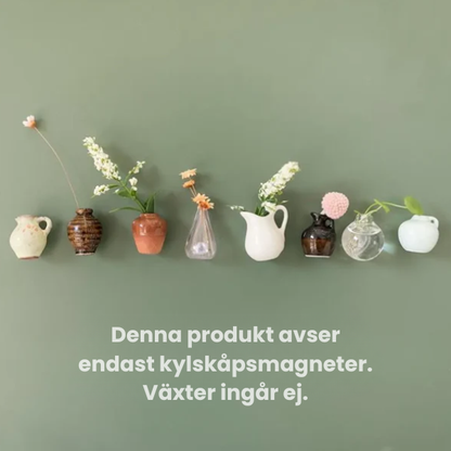 VasMagnet™ | Mini Blomvas för Kylskåp