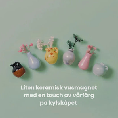 VasMagnet™ | Mini Blomvas för Kylskåp