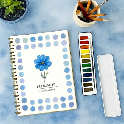 ColorFlow™ - Komplett set för akvarellmålning