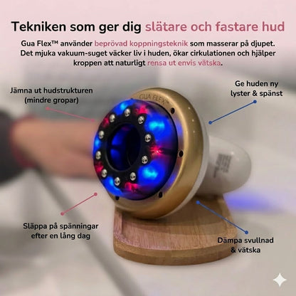 Gua Flex – Minskar celluliter på lår, mage och rumpa på 3 minuter