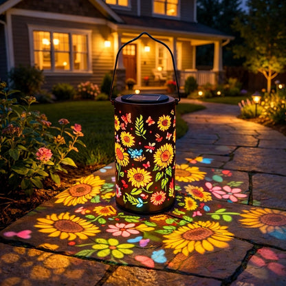 SunGlow Lantern™ | Dekorativt Ljus för Utomhusmiljöer