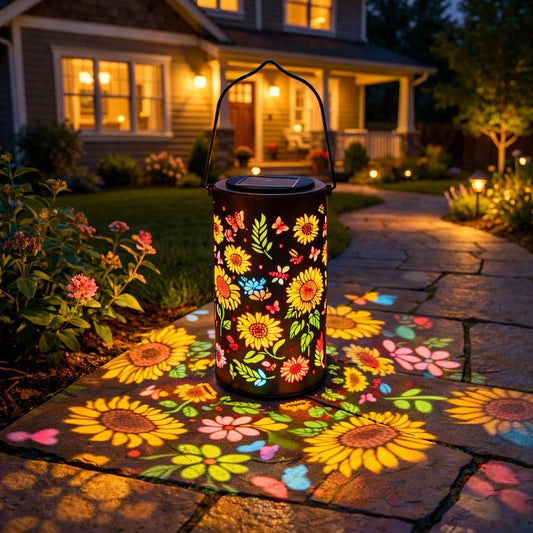 SunGlow Lantern™ | Dekorativt Ljus för Utomhusmiljöer