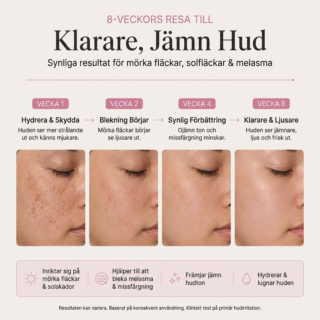 Dermavé™ | De flesta krämer kör 2% Arbutin. Vi kör 7.